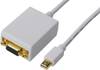 Digitus AK-340407-001-W DisplayPort / VGA Adapter [1x Mini-DisplayPort hane - 1x VGA hona] Vit 15.00 cm