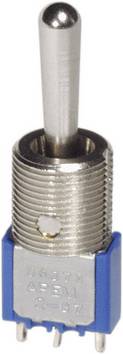 APEM  5637MA  5637MA  Vippströmställare  250 V/AC  3 A  1x (På)/Av/(På)    momentan/0/momentan  1 st