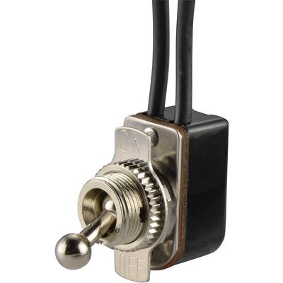 TRU COMPONENTS 1587680 TC-R13-36A1-11 Vippströmställare 250 V/AC 3 A 1x Av/På låsande 1 st