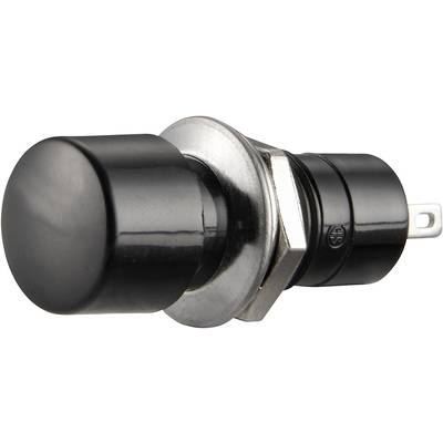 TRU COMPONENTS 1587703 TC-R13-40B-05BK Tryckströmbrytare 250 V/AC 1.5 A 1x Av/På låsande 1 st
