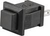 TRU COMPONENTS 1587712 TC-R13-57A-05BK Tryckströmställare 250 V/AC 0.5 A 1x Av/(På) momentan 1 st