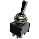 TRU COMPONENTS 1587784 TC-TA202F1 Vippströmställare 250 V/AC 3 A 2x På/På låsande 1 st