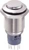 TRU COMPONENTS 701794 LAS2GQH-11/N/P Vandalskyddad Tryckströmställare 250 V/AC 3 A 1x På/(På) momentan 1 st