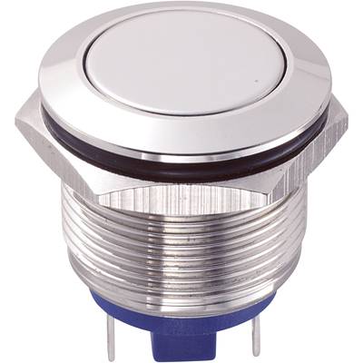 TRU COMPONENTS GQ19F-10/J/N Vandalskyddad Tryckströmställare 48 V/DC 2 A 1x Av/(På) momentan 1 st