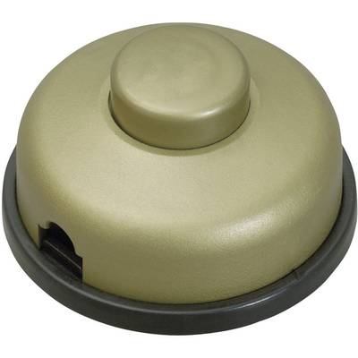interBär 8009-013.01 Fotströmbrytare Guld 1x Av/På 2 A 1 st