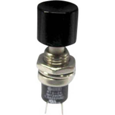 TRU COMPONENTS 1587878 TC-R13-24A2-05 BK Tryckströmställare 250 V/AC 1.5 A 1x Av/(På) momentan 1 st