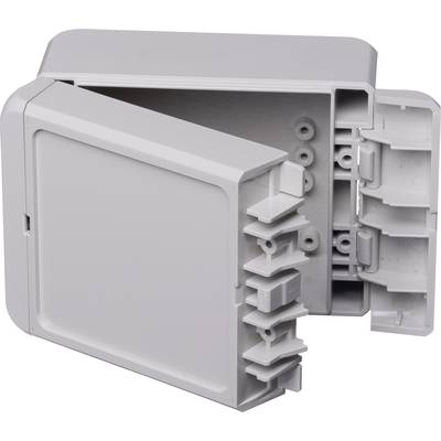 Bopla Bocube B 100809 PC-V0-7035 96012135 Utomhuschassi 80 x 113 x 60 Polykarbonat V0 Grå-vit (RAL 7035) 1 st