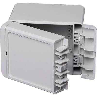 Bopla Bocube B 100809 PC-V0-7035 96012135-1 Utomhuschassi 80 x 113 x 90 Polykarbonat V0 Grå-vit (RAL 7035) 1 st
