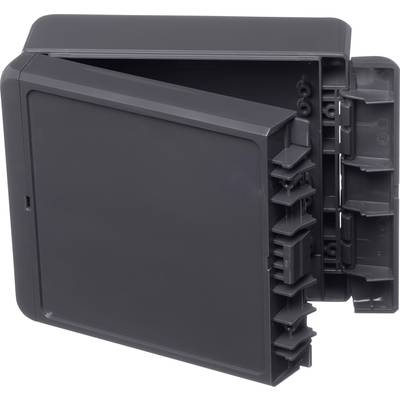 Bopla Bocube B 141306 PC-V0-7024 96013224 Utomhuschassi 125 x 151 x 60 Polykarbonat V0 Grafitgrå (RAL 7024) 1 st