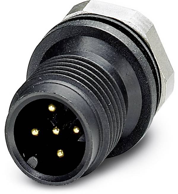 Phoenix Contact 1436437 Sensor/ställdon-kontaktdon M12 Kontakt hane inbyggd Antal poler (RJ): 5 20 st Piece