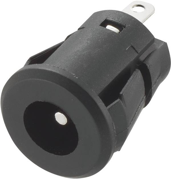 TRU COMPONENTS DC-anslutning Hona inbyggd vertikal 5.8 mm 2.1 mm 1 st