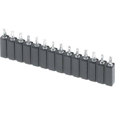 TRU COMPONENTS Honkontakt (precision) Antal serier: 1 Antal positioner per rad: 8 TC-0306PF-008-1-50-00 1 st