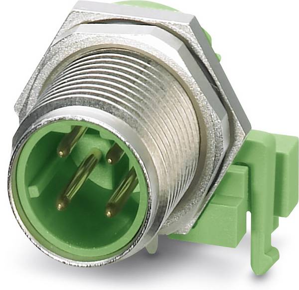 Phoenix Contact 1434866 Sensor/ställdon-kontaktdon M12 Kontakt hane inbyggd Antal poler (RJ): 4 10 st Package
