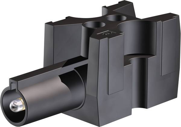Stäubli 15.0186 P1/30-SSK Kopplingsklämma Flexibel: -2.5 mm² Styvhet: -2.5 mm² Antal poler: 1 1 st Svart