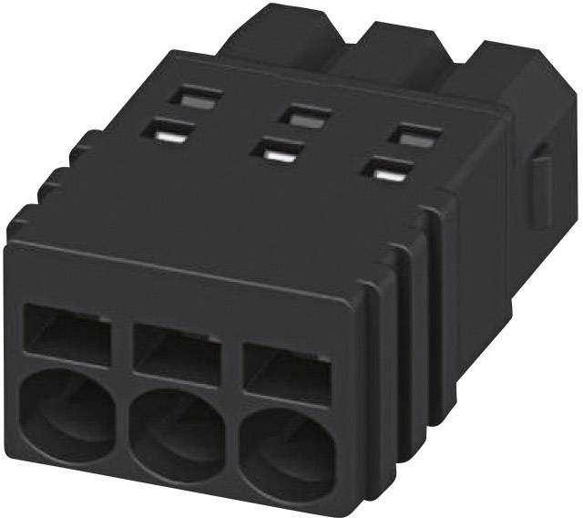 Svart elektrisk kontakt med flera anslutningar, lämplig för elektriska förbindelser i elektroniska enheter.
