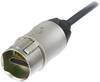 Neutrik HDMI Anslutningskabel HDMI-A-kontakt, HDMI-A-kontakt 5.00 m Nickel NKHDMI-5 monterbar HDMI-kabel