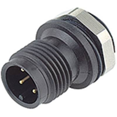 binder 09-0433-81-05 Sensor/ställdon-kontaktdon M12 Kontakt hane rak Antal poler (RJ): 5 1 st