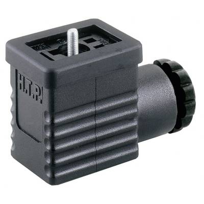 Ventilkontaktdon Svart GM 209 NJ Poler:2 + PE 932 977-100-1 Hirschmann Innehåll: 1 st