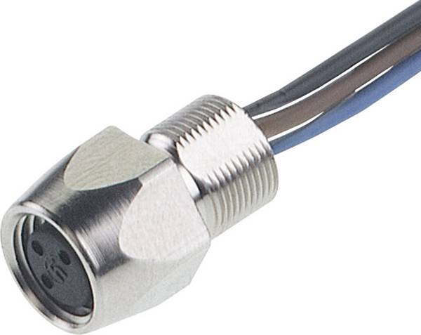 Hirschmann 935 980-001 Sensor/ställdon-kontaktdon M8 Hona inbyggd 0.50 m Antal poler (RJ): 4 1 st
