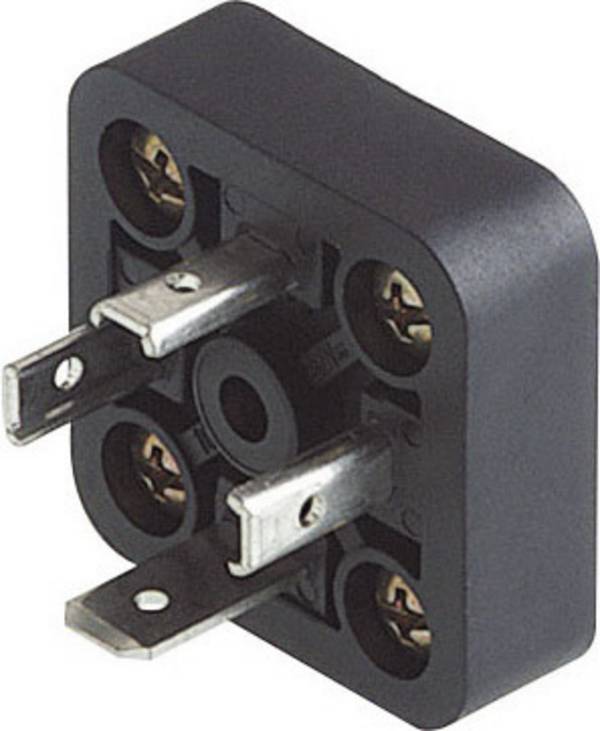 Hirschmann GSA-U 3000 N LO 933 379-100-1  Svart Poler:3 + PE Innehåll: 1 st
