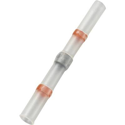 TRU COMPONENTS 736410 Skarvdon med krympslang 0.304 mm² 0.705 mm² Helisolerad Röd 30 st