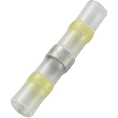 TRU COMPONENTS 736461 Skarvdon med krympslang 4 mm² 6 mm² Helisolerad Gul 15 st