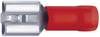 Klauke 8203 Flatstifthylsa Anslutningsbredd: 4.8 mm Anslutningstjocklek: 0.8 mm 180 ° Delisolerad Röd 1 st