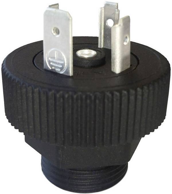 Hirschmann GSP 313 931 297-003-1  Svart Poler:3 + PE Innehåll: 1 st