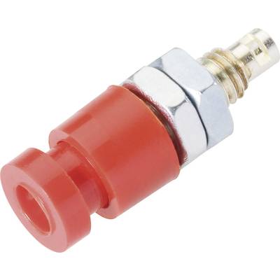 Schnepp EBU 2424 Labhylsa Hona inbyggd vertikal Stift-Ø: 2.4 mm Röd 1 st