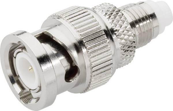 TRU COMPONENTS  TC-2520052 FME-Adapter FME hona - BNC-hane  100 st