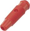 TRU COMPONENTS TC-R8-107 Labhylsa Hona rak Stift-Ø: 4 mm Röd 1 st