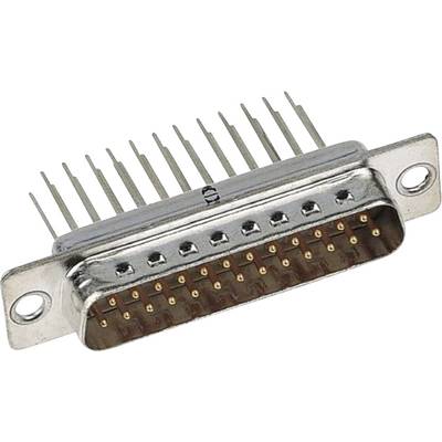 Harting 09670095655 D-Sub stiftlist 180 ° Antal poler: 9 Lödning 1 st