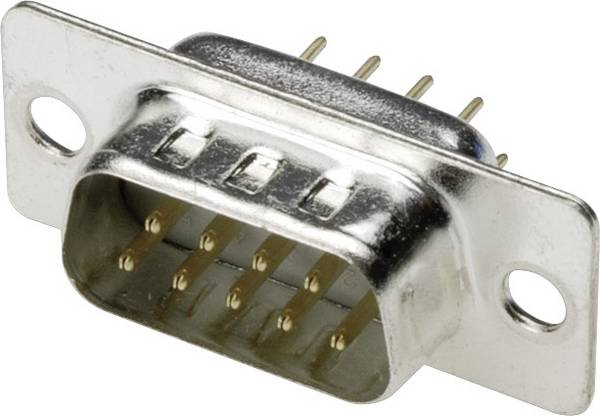 ASSMANN WSW A-DS 09 PP/Z D-Sub stiftlist 180 ° Antal poler: 9 Lödning 1 st