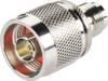 BKL Electronic 0404040 N-Adapter N-kontakt hane - TNC-kontakt hona 1 st