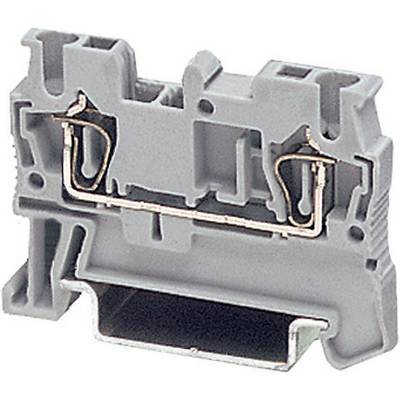 Phoenix Contact 3031076 Terminal med genomföring 4.2 mm Fjäder Grå 1 st