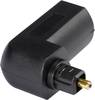 Hicon Toslink Audio Adapter [1x Toslink hane (ODT) - 1x Toslink hona (ODT)] Svart