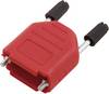 MH Connectors MHDPPK09-R-K 6353-0103-01 D-sub hölje Antal poler: 9 Plast 180 ° Röd 1 st