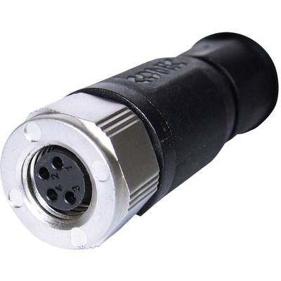 Conec 42-00006 Sensor/ställdon-kontakt, okonfektionerad M8 Hona rak Antal poler (RJ): 3 1 st