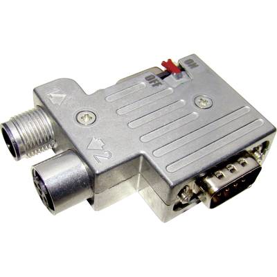 Provertha 40-1392122 Sensor/ställdon-fördelare & adapter M12 Adapter, Terminator Antal poler (RJ): 9 1 st