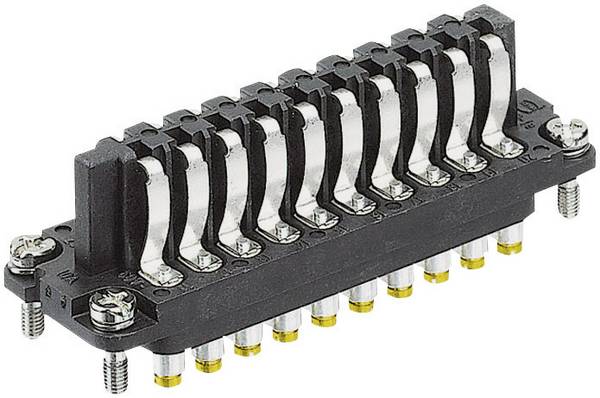 HARTING 09700202817 Fjäderinsats Han® Staf 20 Skruv 1 st