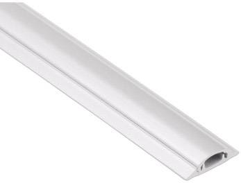 PVC-kabelkanal, halvrund Hama 00020617 Vit-3