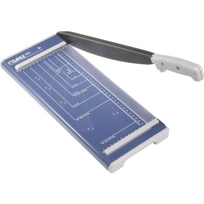 Dahle 502 Pappersskärare A4 Max. antal blad (70g/kvm) skärarbete: 8 Papper