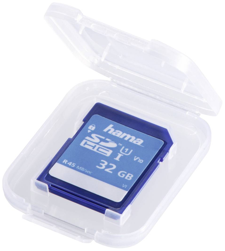 Hama 00095949 Minneskortfodral SDHC-Kort, SD-Kort, SDXC-Kort Transparent-5