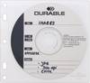 Durable CD/DVD-mapphölje 523919 2 CDs/DVDs/Blu-rays Transparent, Vit Polypropylen 10 st