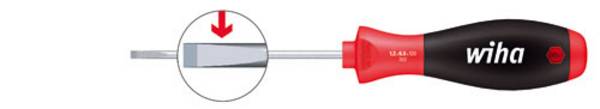 Wiha 00697 Elektriker Spårskruvmejsel Klingbredd: 4.5 mm Klinglängd: 125 mm DIN ISO 2380