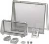 Fibox L 04 3730661 Fönster Transparent lock, med gångjärn (L x B) 96 mm x 77 mm Polykarbonat Klar 1 st
