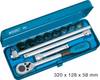 Hazet Hylsnyckelsats metrisk 1/2" 12 delar 985