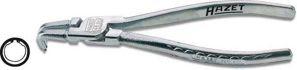 Hazet 1846B-0 Låsringstång Passar till Innerring 8-13 mm  Spetsform Vinklad 90°