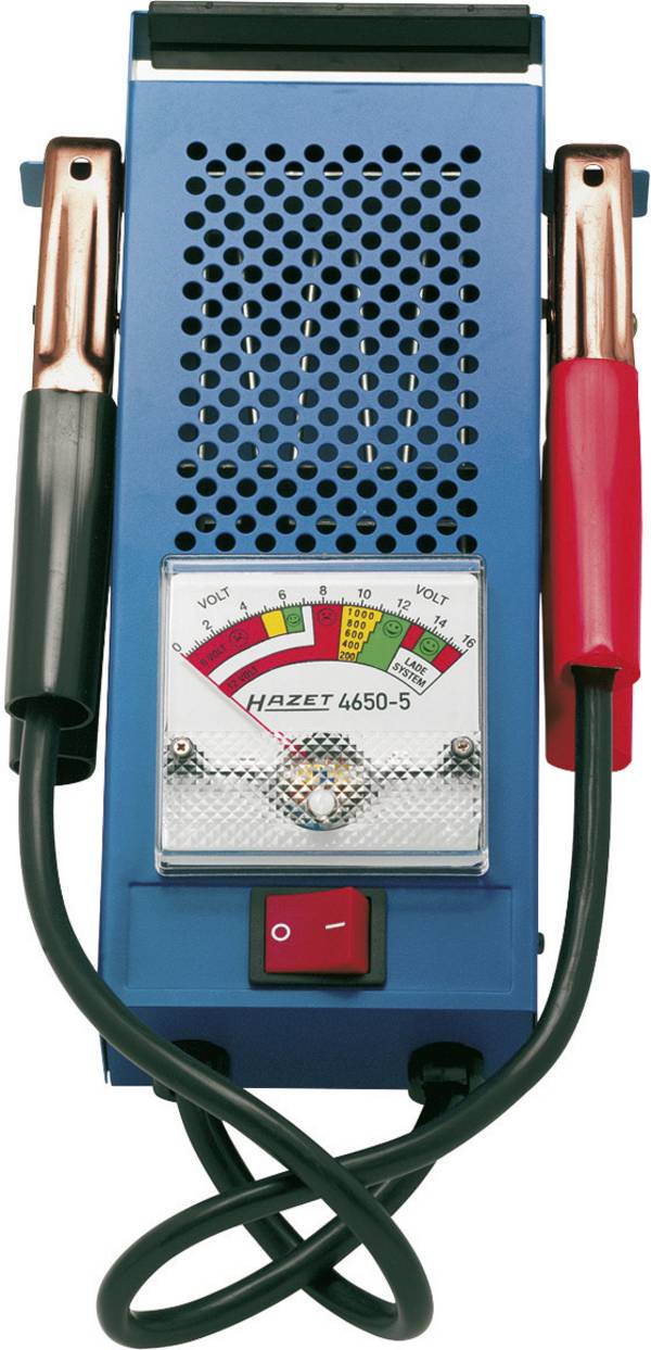 Hazet 4650-5 Bil-batteritestare 6 V, 12 V  33.3 cm