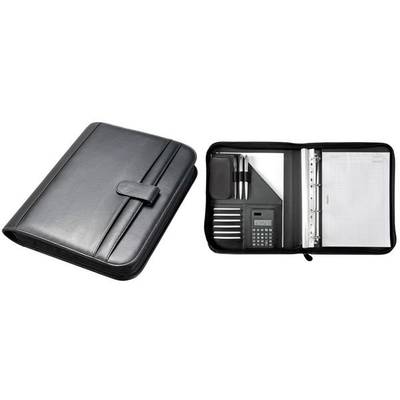 Leren Schrijfmap A4 Zwart - Barneys Leather Leren Schrijfmap A4 Zwart - Barneys Leather